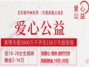 宁强捐卵助孕生子 爱心志愿者招募
